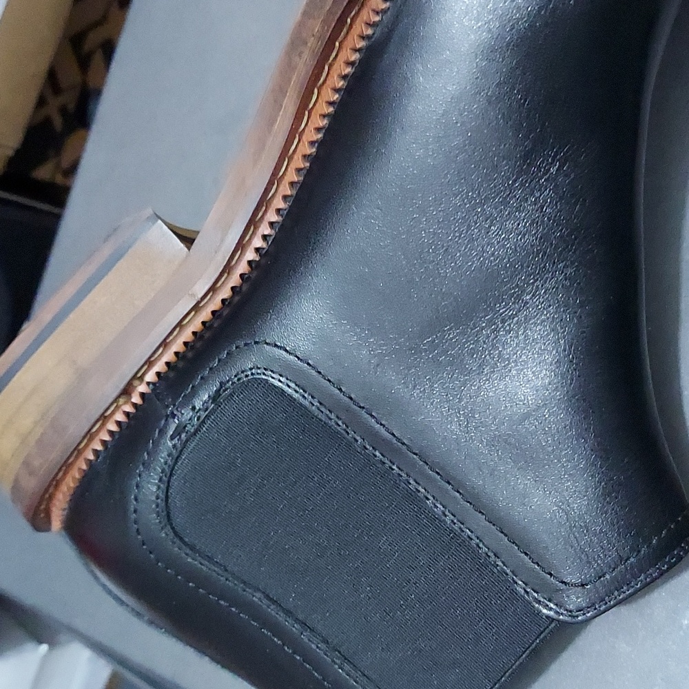 Vintage Foundry Co Men's Martin Chelsea Boot - Black - US 9.5 - Picture 8 of 10